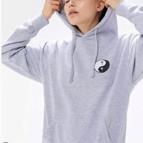 Urban Outfitters BDG Ying Yang Hoodie Aphrodite  L - Picture 4 of 12